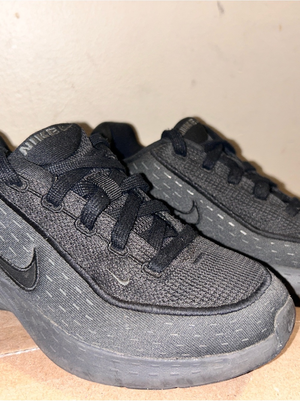 Nike Kids' Black Athletic Sneakers